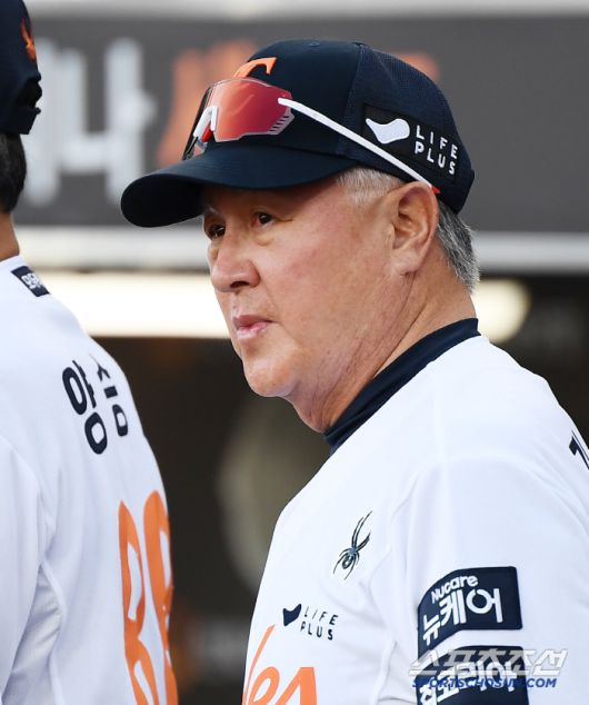 1일 대전 한화생명볼파크에서 열린 NC-한화전. 한화 김경문 감독. 대전=정재근 기자 cjg@sportschosun.com/2025.7.1/