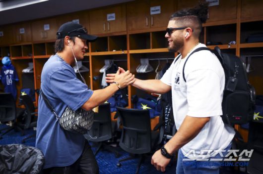 탬파베이 레이스에서 또 한번 사랑 받을 선수로 평가받는 김하성(왼쪽). 사진제공=탬파베이 레이스