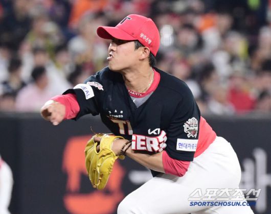 8일 대전 한화생명 볼파크에서 열린 한화와 KIA의 경기. 투구하는 KIA 임기영. 대전=송정헌 기자songs@sportschosun.com/2025.07.08/