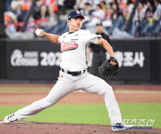 11일 대전 한화생명볼파크에서 열린 2025 KBO 퓨처스리그 올스타전, 투구하는 두산 박연준. 대전=송정헌 기자songs@sportschosun.com/2025.07.11/