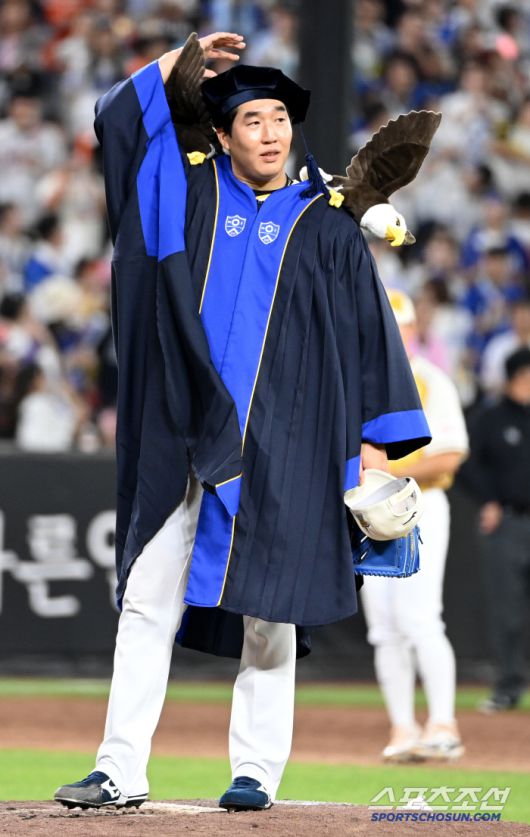 12일 대전 한화생명볼파크에서 열린 2025 KBO 올스타전, 박상원이 퍼포먼스를 하고 있다. 대전=허상욱 기자wook@sportschosun.com/2025.07.12/