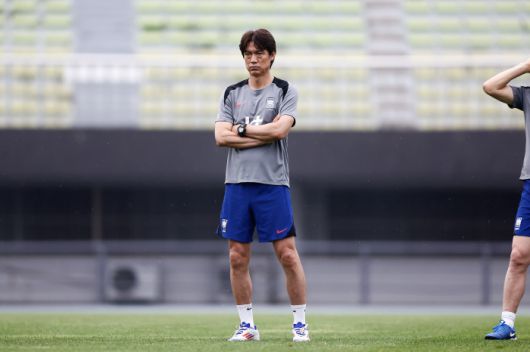 성남종합운동장 /2025 EAFF E-1 풋볼 챔피언십 / 남자A대표팀/ 훈련/ 홍명보 감독/ 사진 김정욱