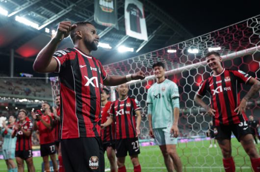 서울월드컵경기장/ K리그1/ FC서울 vs 울산HDFC/ 서울 안데르손/ 승리 세레머니/ 사진 정재훈