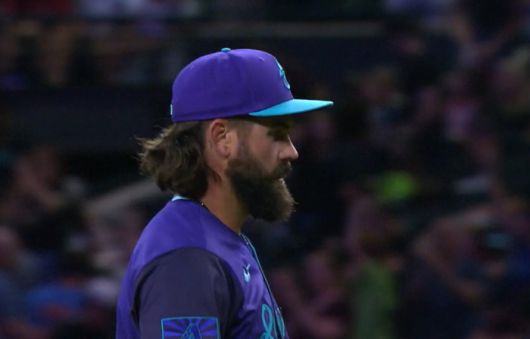 애리조나 다이아몬드백스에서 올해 기회를 얻은 케이시 켈리. 사진제공=MLB 중계 화면 캡처