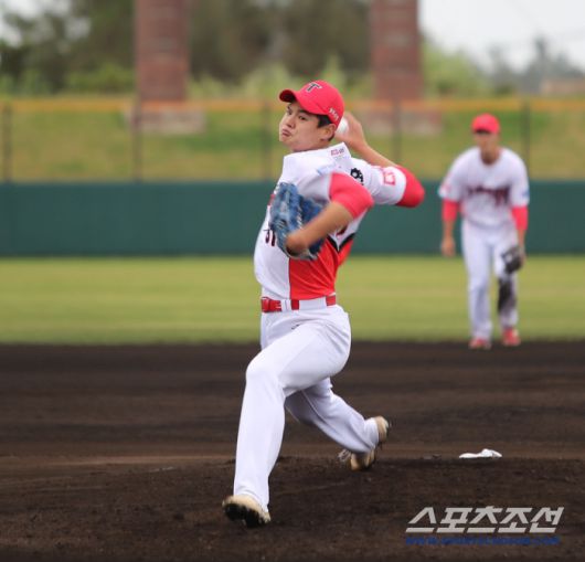 2024년 1군 스프링캠프에 함께했던 KIA 타이거즈 조대현. 사진제공=KIA 타이거즈