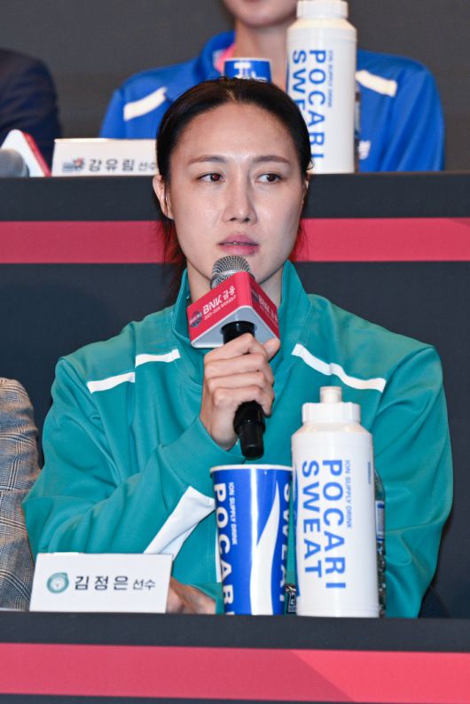 부천 하나은행 김정은. 사진제공=WKBL