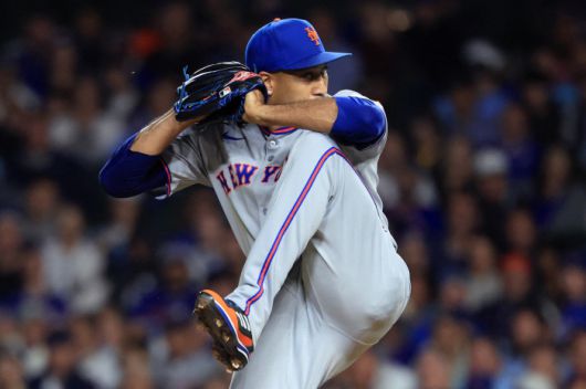 CHICAGO, ILLINOIS - SEPTEMBER 23: Edwin Diaz #39 of the New York Mets throws a pitch during the ninth inning against the Chicago Cubs at Wrigley Field on September 23, 2025 in Chicago, Illinois.   Justin Casterline/Getty Images/AFP (Photo by Justin Casterline / GETTY IMAGES NORTH AMERICA / Getty Images via AFP)        <저작권자(c) 연합뉴스, 무단 전재-재배포, AI 학습 및 활용 금지>