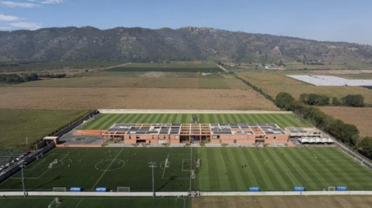 아틀라스 FC 훈련장. 사진=트위터 캡처