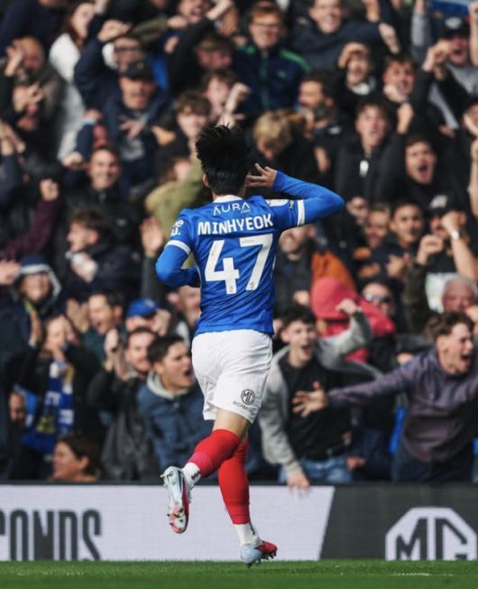 사진=포츠머스 SNS 캡처