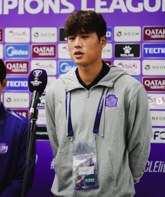 사진=산프레체 히로시마 구단 공식 SNS 캡처