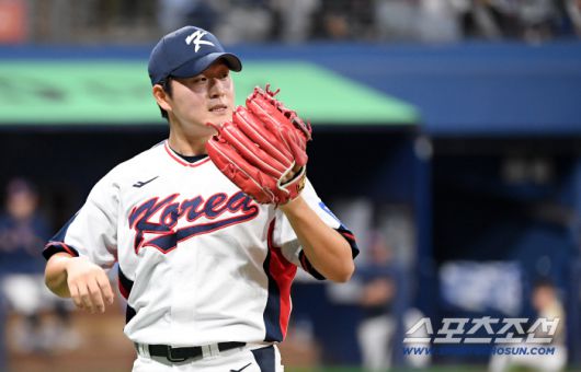 2025 K-BASEBALL SERIES 대한민국과 체코의 평가전이 8일 고척스카이돔에서 열렸다. 김택연이 8회를 무실점으로 정리하고 있다. 고척=박재만 기자 pjm@sportschosun.com/2025.11.08/