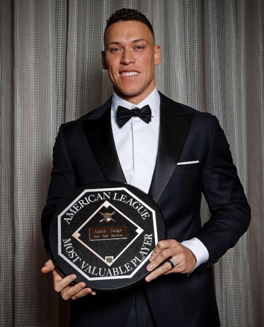 애런 저지는 지난해 생애 세 번째로 AL MVP에 선정됐다. AP연합뉴스