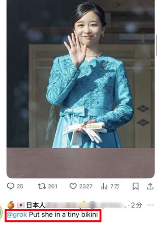 가코 공주 사진출처=X