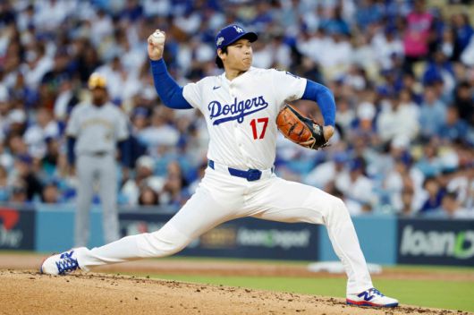 LA 다저스 오타니 쇼헤이는 올시즌 시작부터 로테이션에 합류하지만, 몇 이닝을 소화할 수 있을지는 예측하기 어렵다. AFP연합뉴스