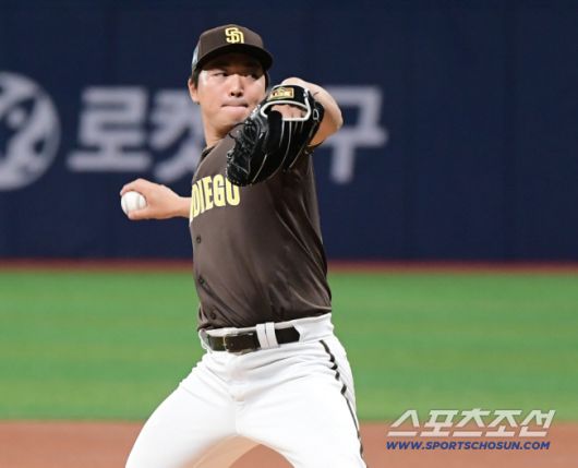 샌디에이고 파드리스 시절의 고우석.