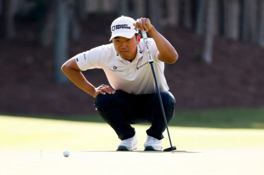 ◇마이클 김은 지난해 유러피언 투어 우승으로 2018년 존디어 클래식 제패 후 7년 만에 정상에 복귀했다. AFP연합뉴스