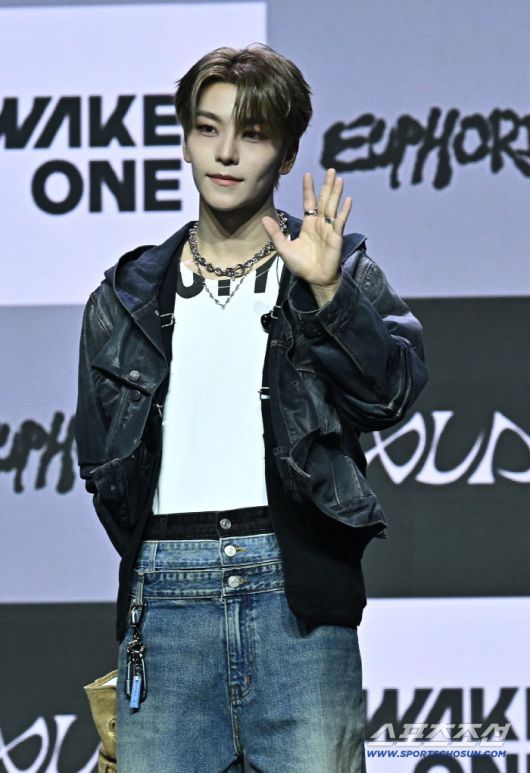 12일 서울 한남동 블루스퀘어에서 보이 그룹 '알파드라이브원' 데뷔 쇼케이스가 열렸다. 포즈를 취하고 있는 알파드라이브원 멤버 씬롱. 한남동=송정헌 기자songs@sportschosun.com/2026.01.12/