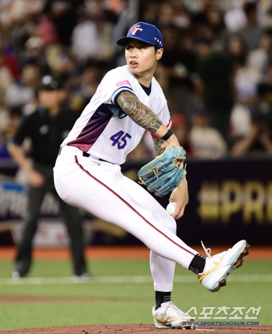◇애리조나 산하 마이너팀 소속인 린위민은 항저우아시안게임-프리미어12 한국전에서 호투하며 '한국 킬러'로 떠오른 투수다. 스포츠조선DB