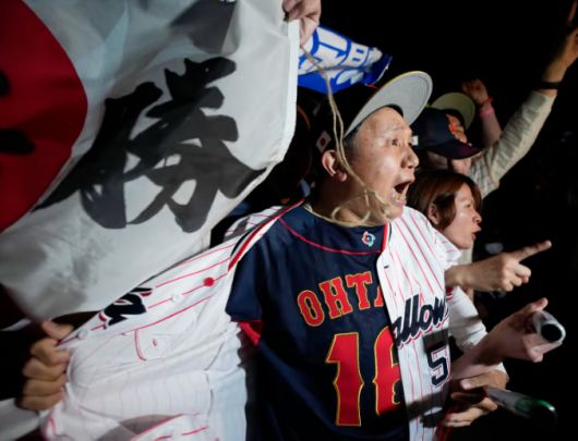 ◇지난해 도쿄시리즈는 본경기 뿐만 아니라 연습경기 입장권까지 매진된 바 있다. AP연합뉴스