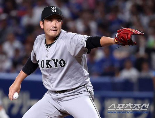 지난해 볼티모어로 이적해 10승을 거둔 스가노. 후반기에 극도로 부진해 메이저리그 잔류가 어려울 수도 있다는 예상이 나온다. 사진캡처=요미우리 자이언츠 SNS