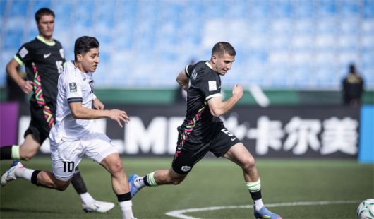 이라크와 호주 경기 장면. 출처=AFC 홈페이지 캡쳐