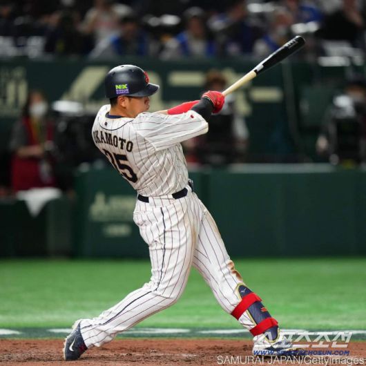 오카모토는 2023년 WBC 미국과 결승전에서 홈런을 터트렸다. 사진출처=일본야구대표팀 홈페이지