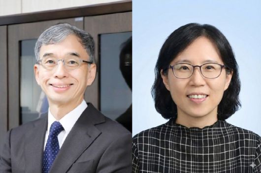 정연준 교수(왼쪽)와 박지연 교수
