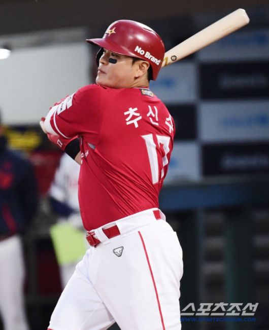 SSG 랜더스 시절 추신수. 스포츠조선DB