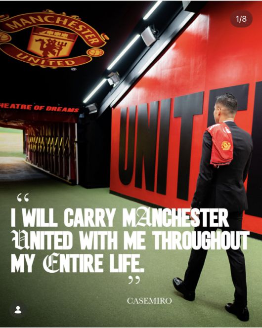 사진캡처=맨유 SNS