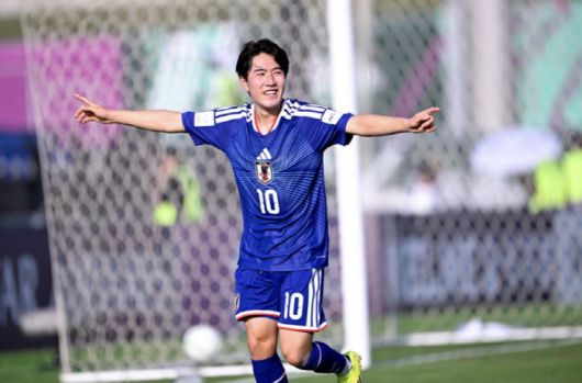 사토 류노스케. AFC 공식 계정 캡처