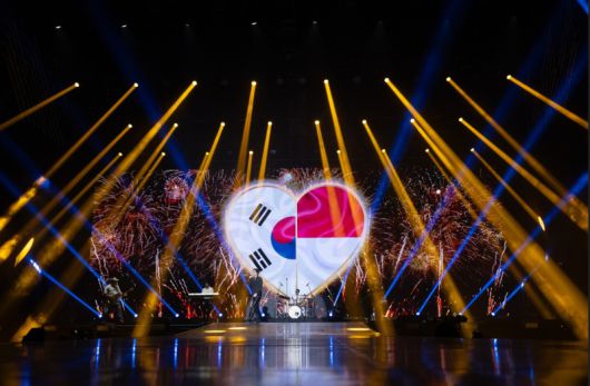 KOREA 360 우수브랜드 현지화지원 사업 ‘HUG 콘서트(HUG Concert)’ 현장. [사진=한국콘텐츠진흥원]