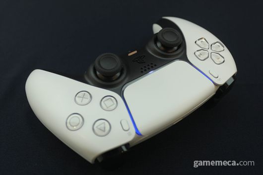 ▲ 그립감이 달라져서 그런지는 몰라도 조금 무거워진 느낌이다 (사진: 게임메카 촬영)