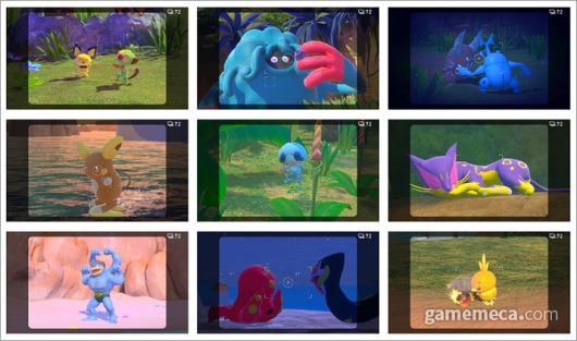 ▲ '뉴 포켓몬 스냅' 공식 스크린샷 (사진출처:게임 공식 홈페이지)