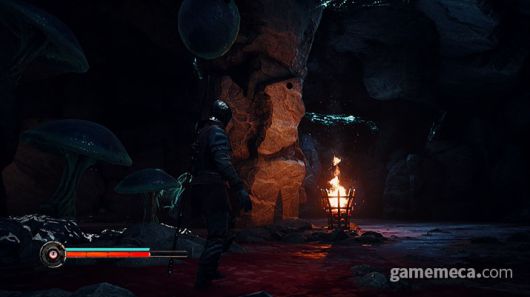 ▲ 검이 용의 심장에 닿아야 한다 (사진출처: 스팀 공식 홈페이지)