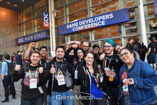 ▲ 코로나19 전 오프라인으로 열렸던 GDC 2019 현장 (사진: 게임메카 촬영)