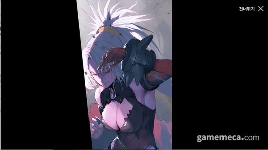 ▲ 시네마틱 영상의 해상도는 던파 모바일이 압도적인 만큼, 큰 화면으로 보는 게 이득이다 (사진: 게임메카 촬영)