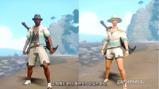 ▲ 여름느낌나는 신규 덧입기 장비 추가 (사진출처: 캡콤아시아 공식 유튜브 영상 갈무리)