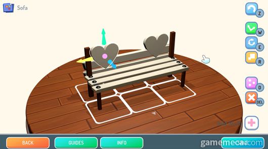 ▲ 하트 모양 의자 등받이 (사진출처: 스팀 상점 페이지)