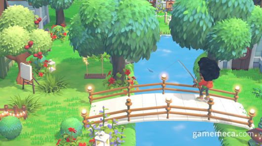 ▲ 마을에 놓는 다리의 디자인 또한 가능하다 (사진출처: 공식 홈페이지)