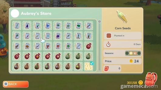 ▲ 계절에 맞춰 적당한 작물을 키워 돈을 벌자 (사진출처: 트레일러 영상 갈무리)