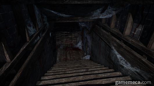 ▲ 넓어진 계단 폭 (사진출처: 데드 바이 데이라이트 스팀 공식 페이지)