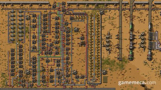 ▲ 오직 자동화, 자동화 (사진출처: 팩토리오 스팀 상점 페이지)