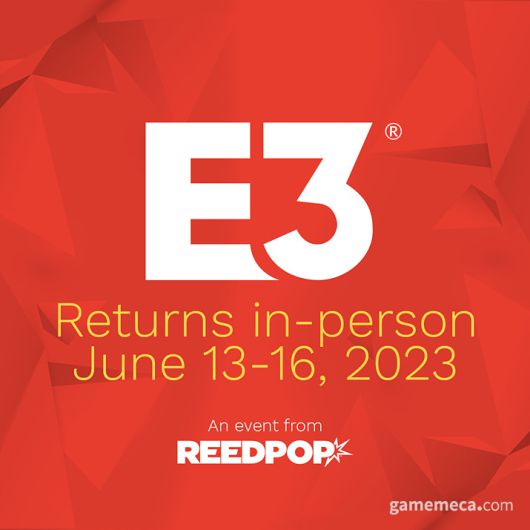 ▲ 4년 만에 만나는 오프라인 E3 (사진출처: E3 공식 트위터)