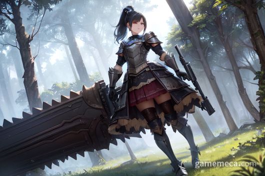 ▲ 혹시 오른쪽에 그거... 총이니?