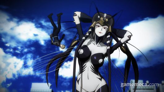 ▲ 마찬가지로 하늘을 마음껏 날아다니며 위력적인 원거리 범위 공격을 퍼붓는 모스키토 소녀 (사진출처: 원펀맨 어 히어로 노바디 노우즈 공식 홈페이지)