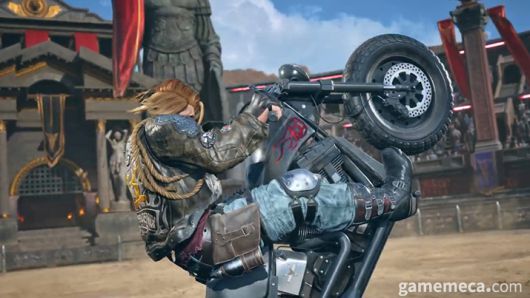 ▲ 마지막 장면에 소매가 찢어지는 연출이 눈길을 끈다;(사진출처: 철권 8 폴 피닉스 플레이 영상 갈무리)