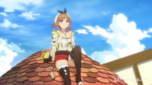 ▲ 애니메이션에서도 원작 느낌을 잘 살렸다 (사진출처: 라이자의 아틀리에 TV 애니메이션 발표 영상 갈무리)