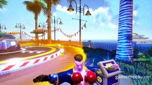 ▲ 눈앞에 탈출 차량이 (사진출처: 트립와이어 공식 유튜브 채널 갈무리)