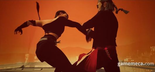 ▲ 게임의 배경과 남, 여 주인공 (사진출처: 스팀 상점 페이지)