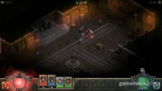 ▲ 생소한 덱빌딩 시스템 (사진출처: 게임 스팀 페이지)